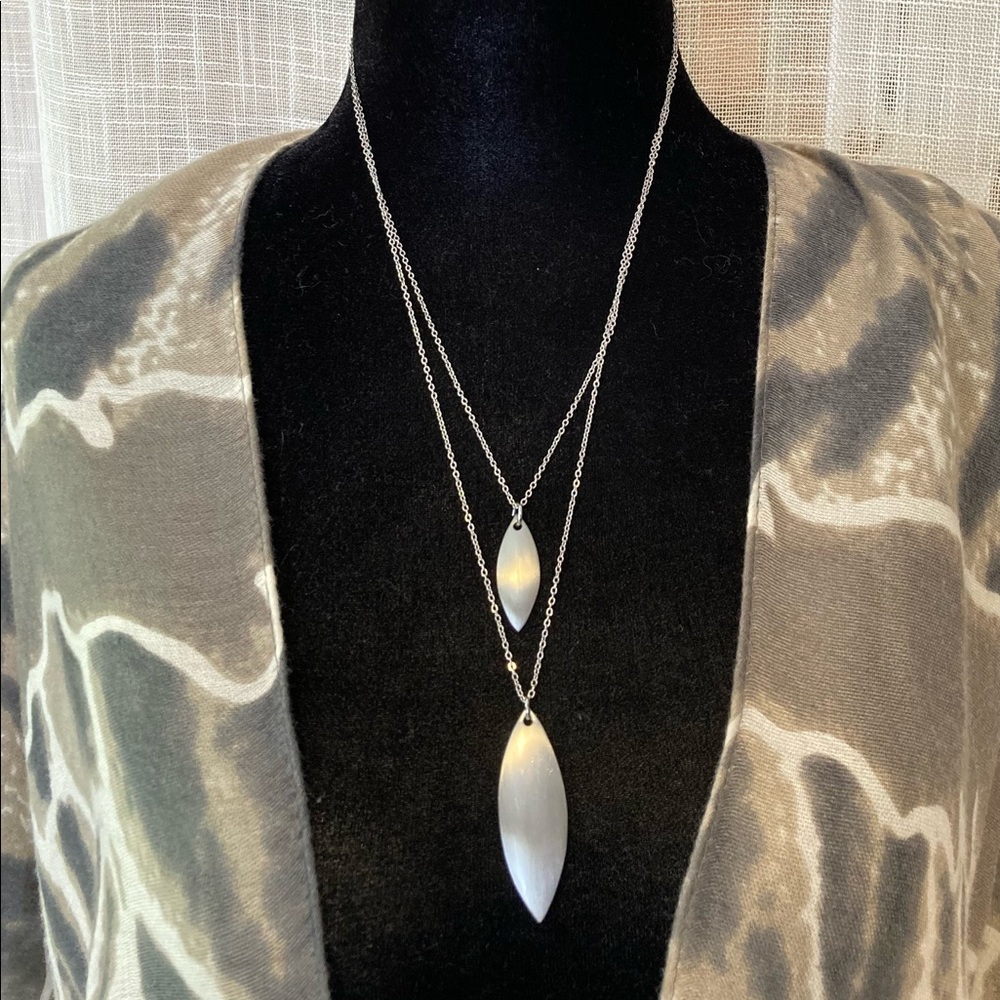 Layered Silver Necklace